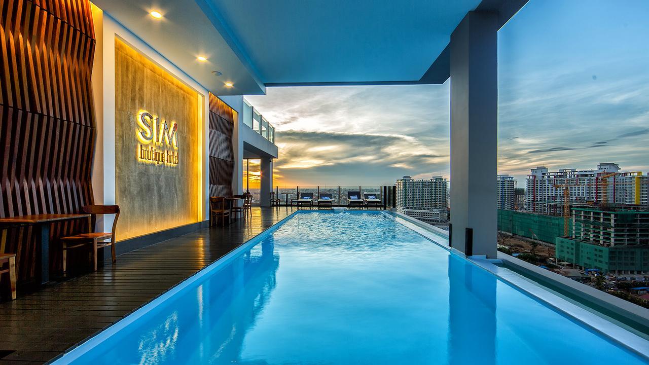 Sim Boutique Hotel Phnom Pen Exterior foto